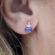 Melissa Tanzanit Küpe