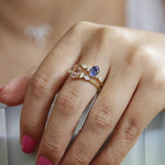 Load image into Gallery viewer, Phaedra Morganite Yüzük
