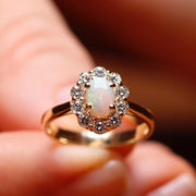 Elenaor Opal Yüzük